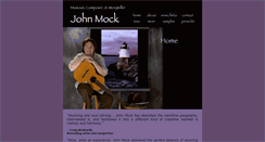 Desktop Screenshot of johnmock.net